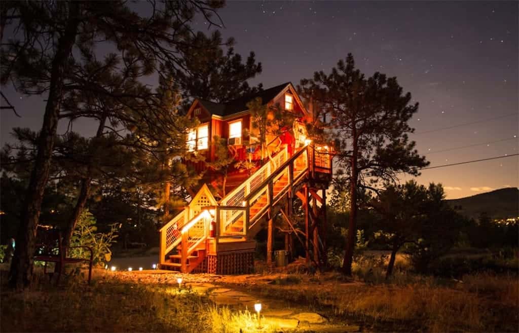airbnb colorado treehouse rental